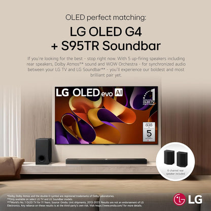 LG OLED55G4SUB 55-Inch OLED evo 4K Smart TV