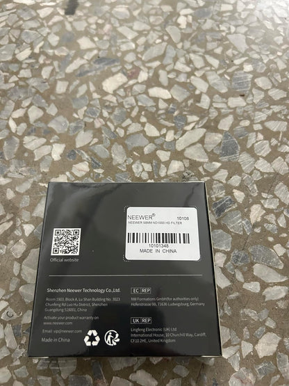 Neewer ND1000 58mm ND Filter - 10 Stop Neutral Density