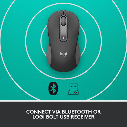 Logitech 910-006272 Signature M650 Wireless Mouse Graphite