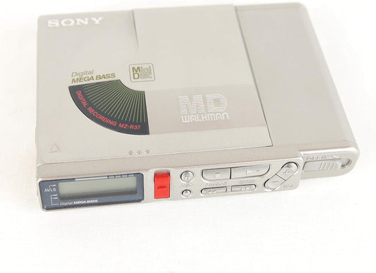 Sony MZ-R37 Portable Minidisc Player Recorder