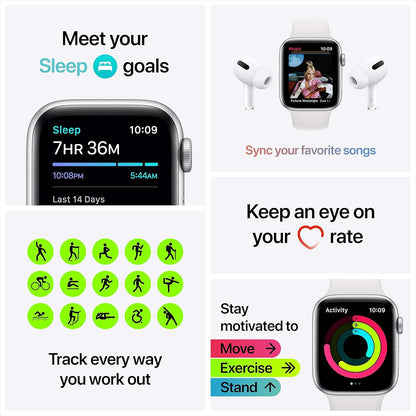 Apple A2351 Watch SE 40mm GPS Gold (Renewed)