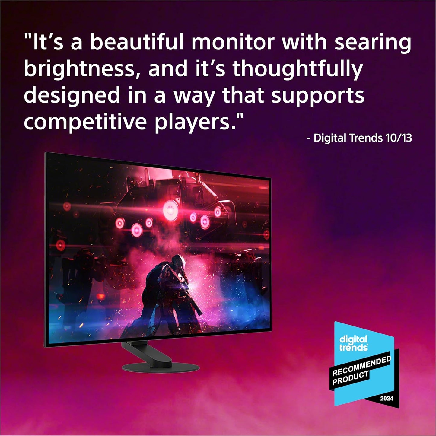 Sony SDM27Q10S 27" OLED 480Hz G-SYNC Gaming Monitor