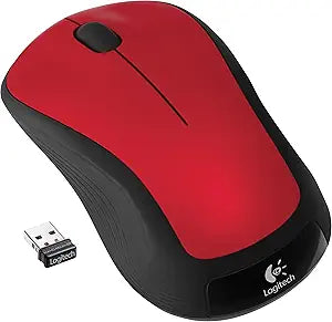 Logitech 910-002486-cr Wireless Mouse M310 Flame Red Renewed — main product image