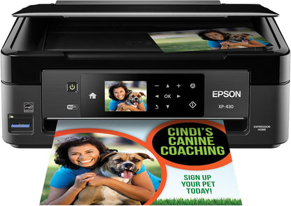Epson C11CE59201 Expression XP-430 Printer: Wireless, Color, Amazon Dash