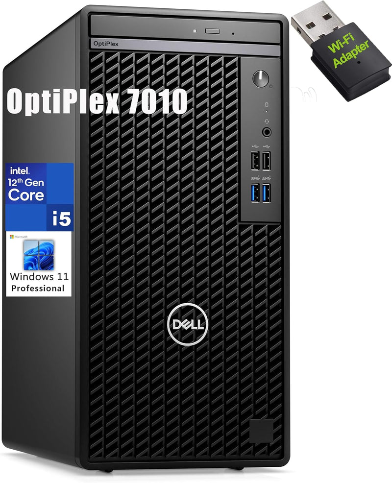 Dell 7010 i5 32GB 1TB SSD Windows 11 Pro Tower Desktop — main product image