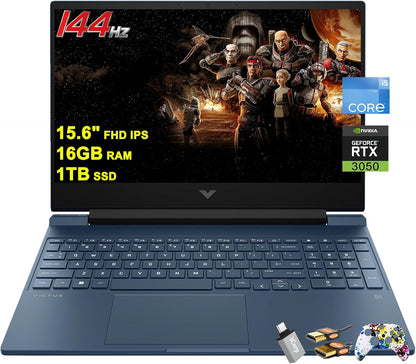 HP Victus 15 Gaming Laptop RTX 3050 144Hz