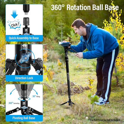 Sirui SVM-165 65" Rapid Carbon Fiber Monopod