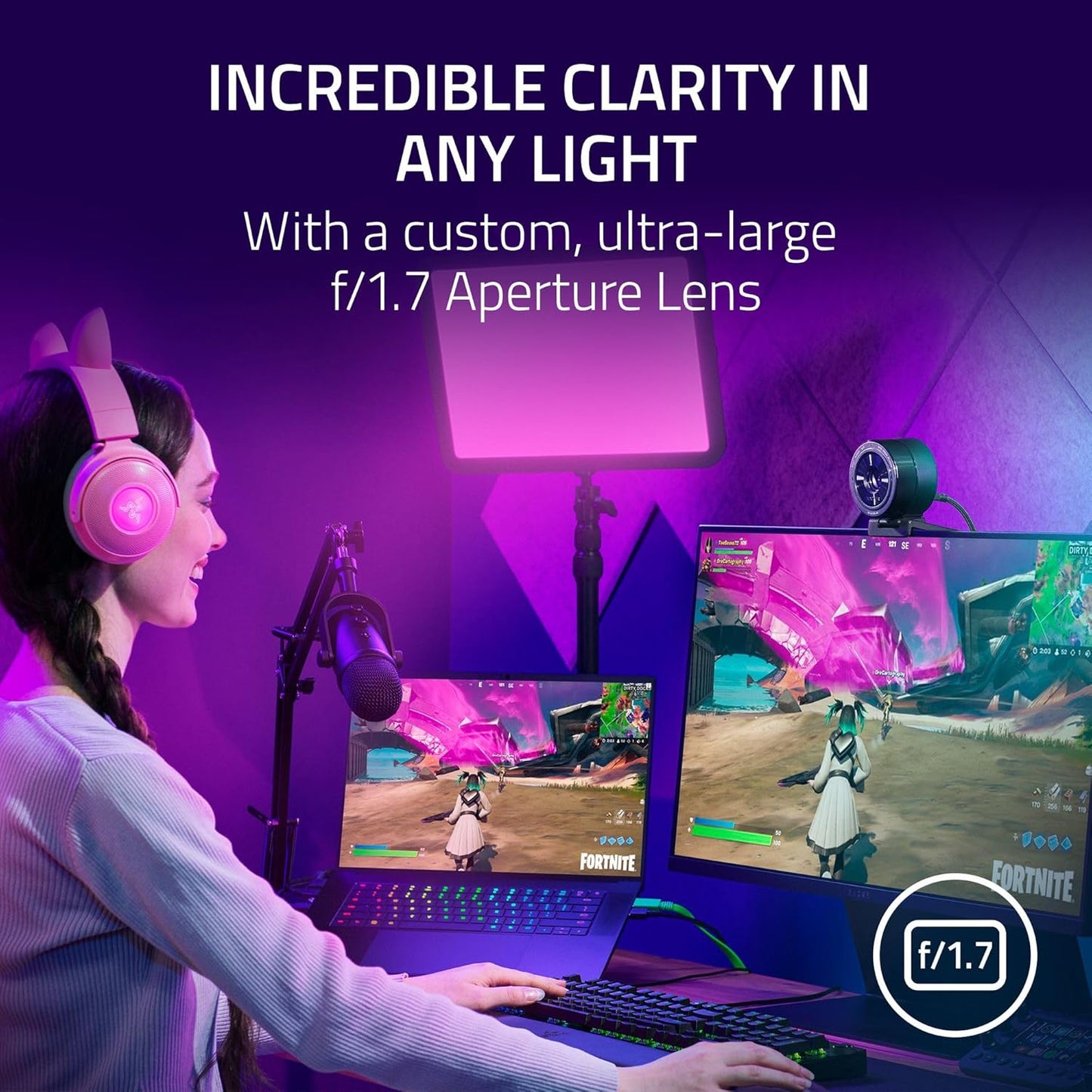 Razer Kiyo Pro Ultra 4K Streaming Webcam