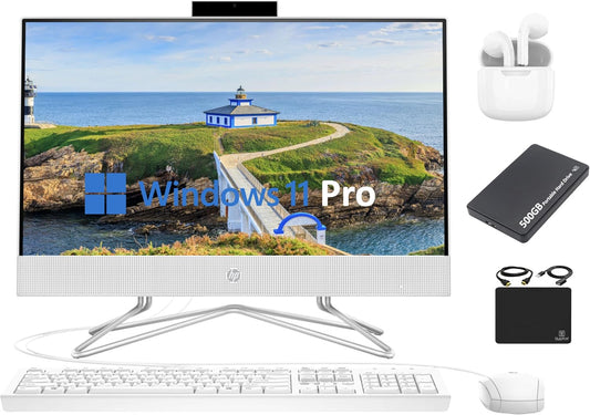 HP HP 2024 All-In-One Desktop Intel Celeron 21.5" FHD