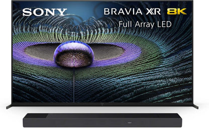 Sony BRAVIA XR HT-A7000 7.1.2ch Soundbar + Z9J 75" 8K TV