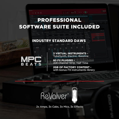 M-Audio M-Track Duo USB Audio Interface Recording Bundle