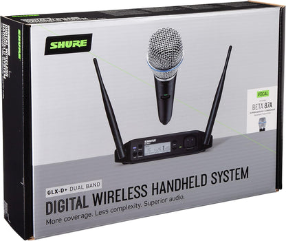 Shure GLXD24+/B87A-Z3 Dual Band Digital Wireless Mic System
