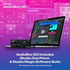 PreSonus AudioBox GO USB-C Audio Interface Studio One
