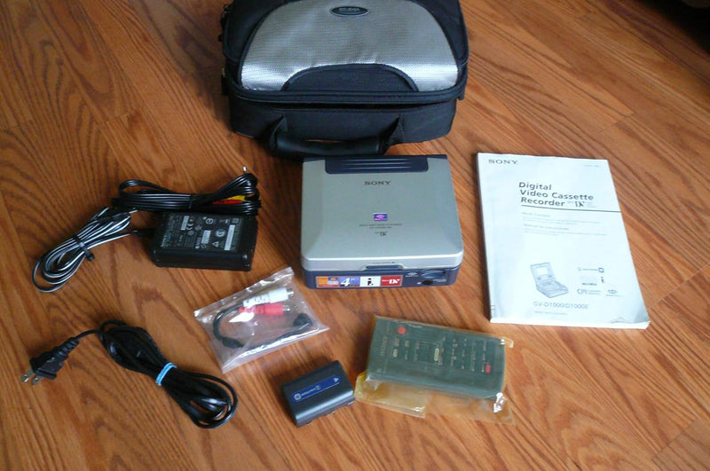Sony GVD1000E MiniDV Video Walkman Player Recorder — main product image