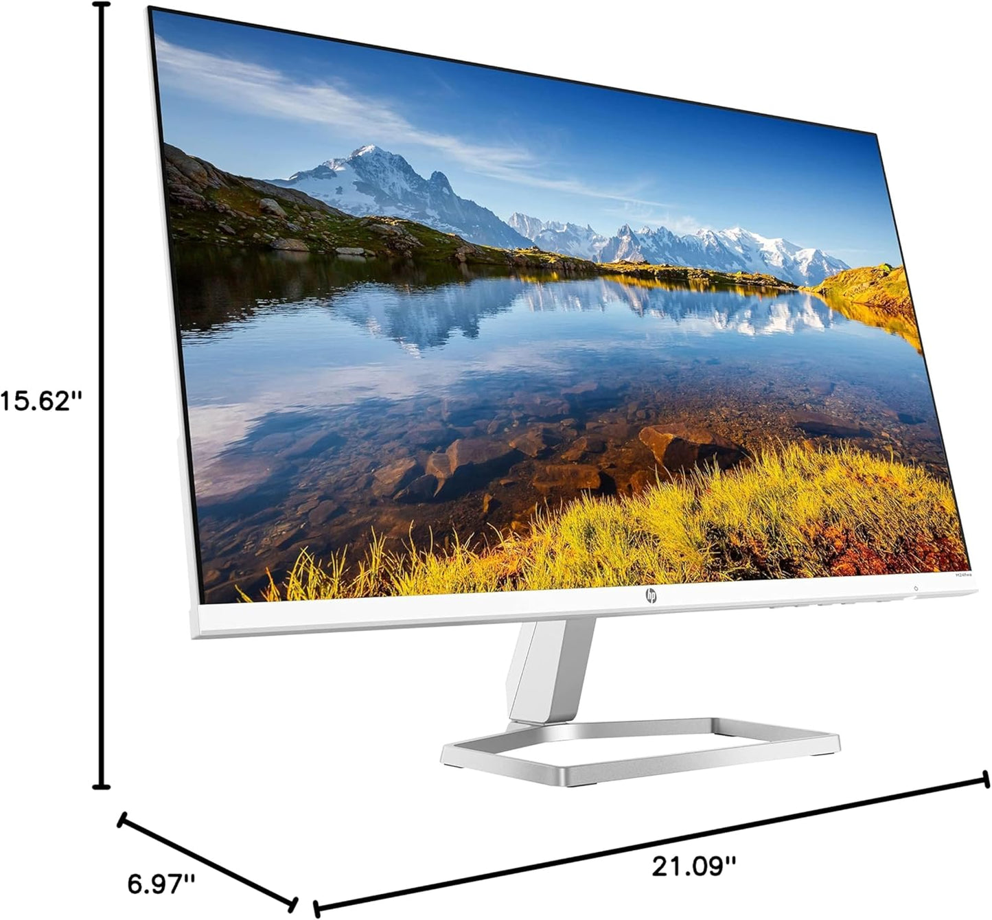 HP 34Y22AA M24fwa 23.8-in FHD IPS Monitor (White)