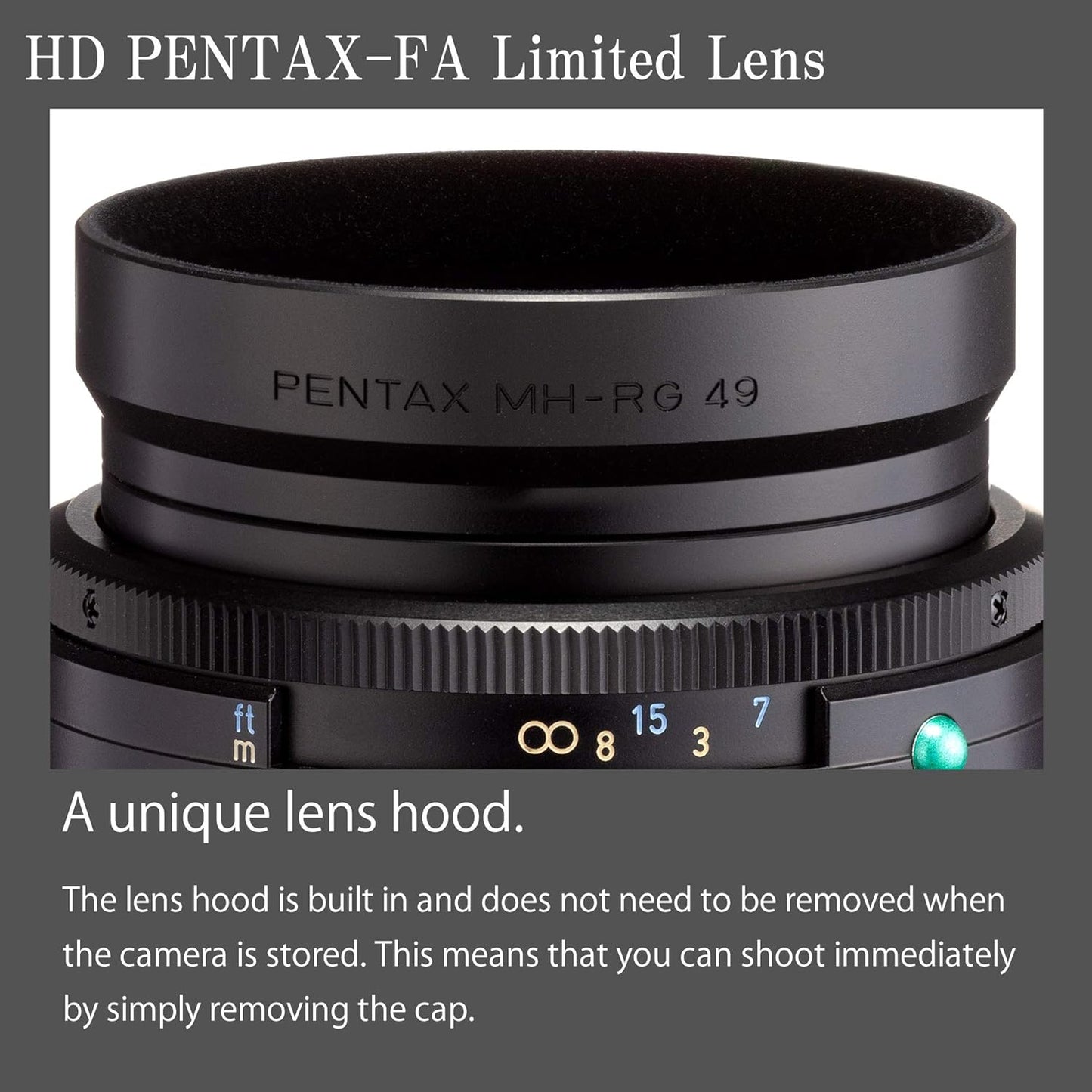 Pentax 20150 HD 43mm F1.9 Limited Silver Prime Lens