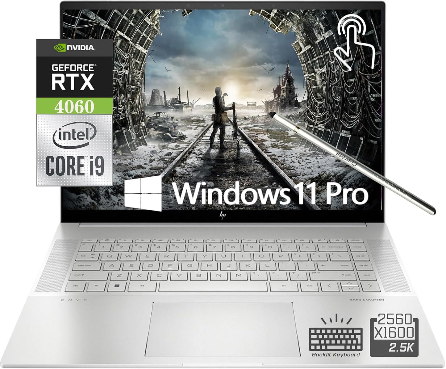 HP Hp envy 16" RTX 4060 i9 Touch Gaming Laptop
