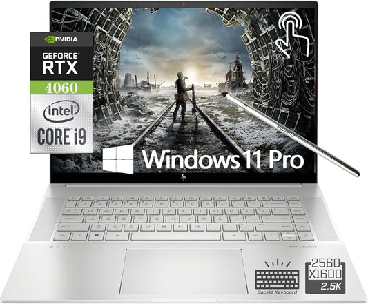 HP Hp envy 16" RTX 4060 i9 Touch Gaming Laptop