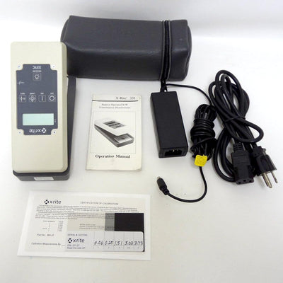 X-Rite 331C Densitometer Battery Operated B/W Transmission