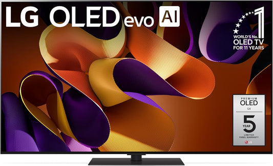 LG OLED55G4SUB 55" 4K OLED evo G4 Series Smart TV (2024)