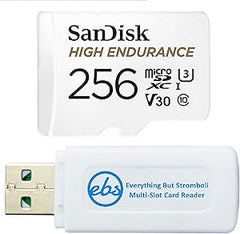SanDisk SDSQQNR-256G Dash Cam MicroSD Card 256GB