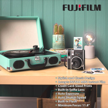 Fujifilm Mini 40 Instax Camera Bundle with Film & Case