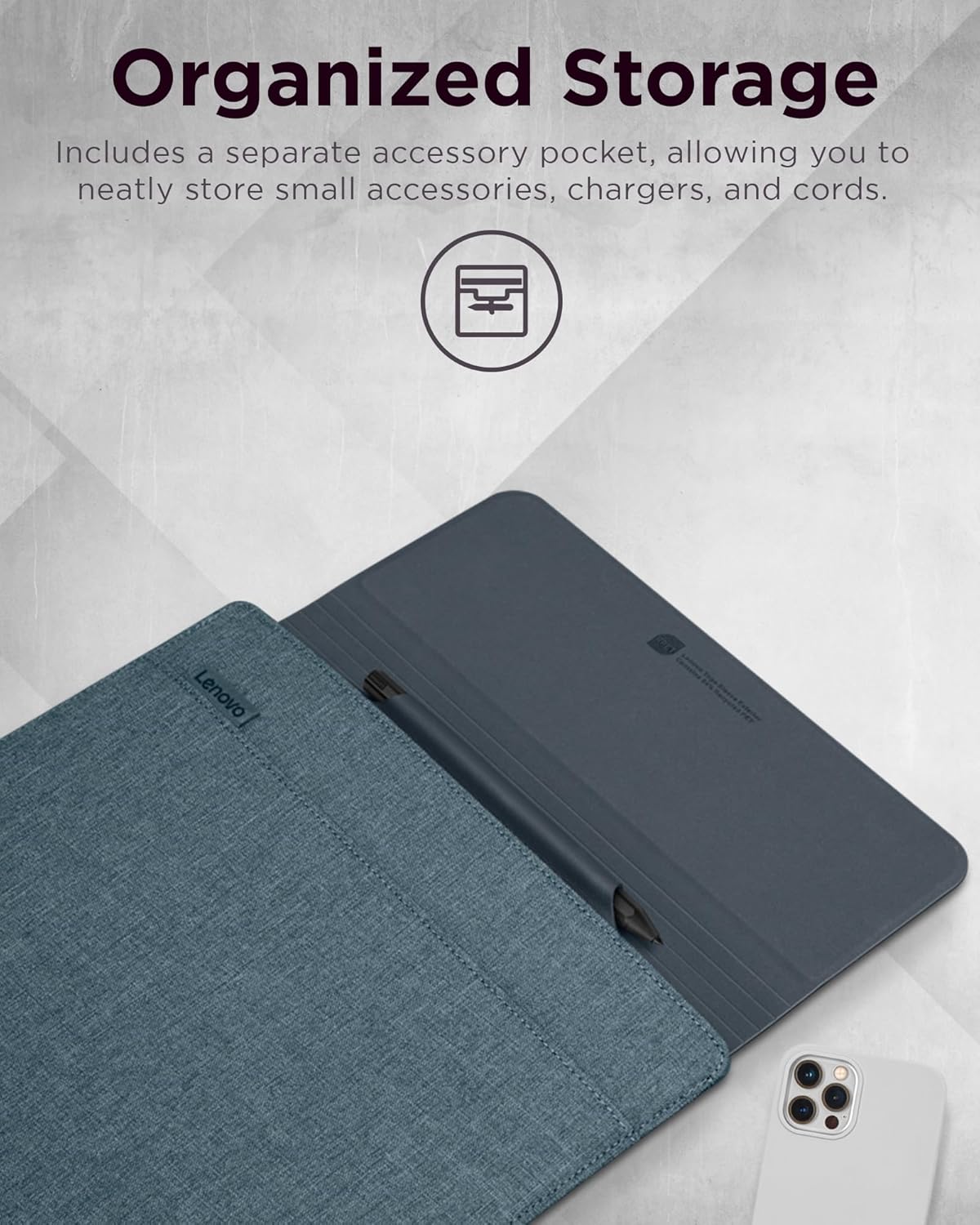 Lenovo GX41K68626 Slim Laptop Sleeve 14 Inch Teal