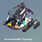 SteelSeries Aerox 5 Wireless Ergonomic Gaming Mouse (Renewed)
