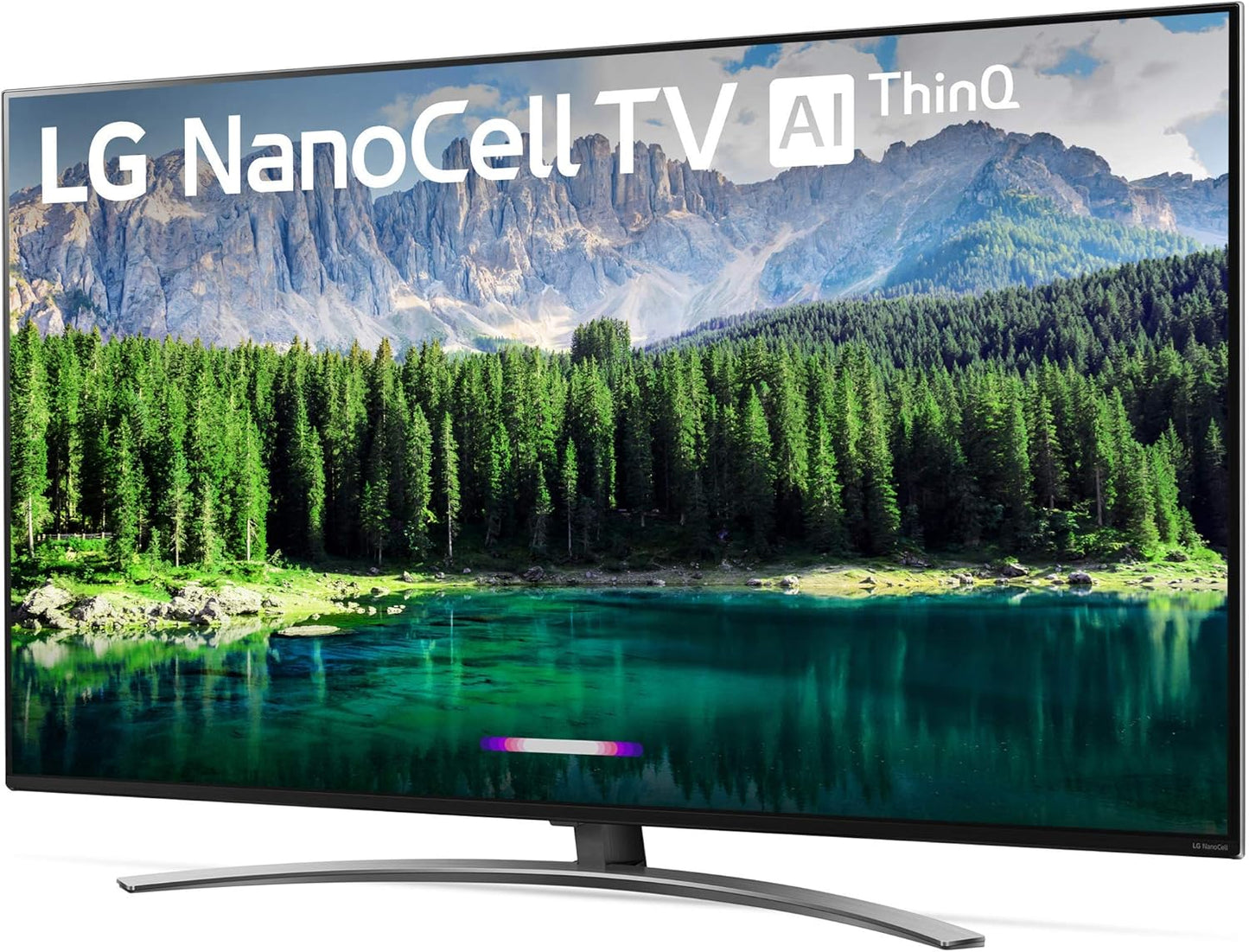 LG 65SM8600 65-inch Nano 8 Series 4K Smart TV Renewed