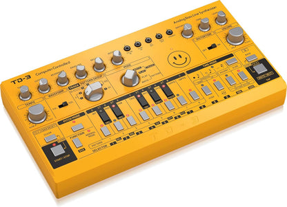 Behringer TD-3-AM Analog Bass Synthesizer - Acid Yellow