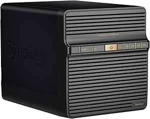 Synology DS411+II: 4-Bay NAS, 4TB (4x1TB), USB 2.0 Network Storage