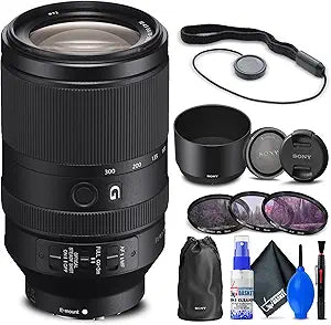 Sony FE 70-300mm OSS Telephoto Zoom Lens Bundle