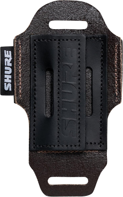 Shure SH-BODYPACK-PBN-L Leather Wireless Bodypack Pouch