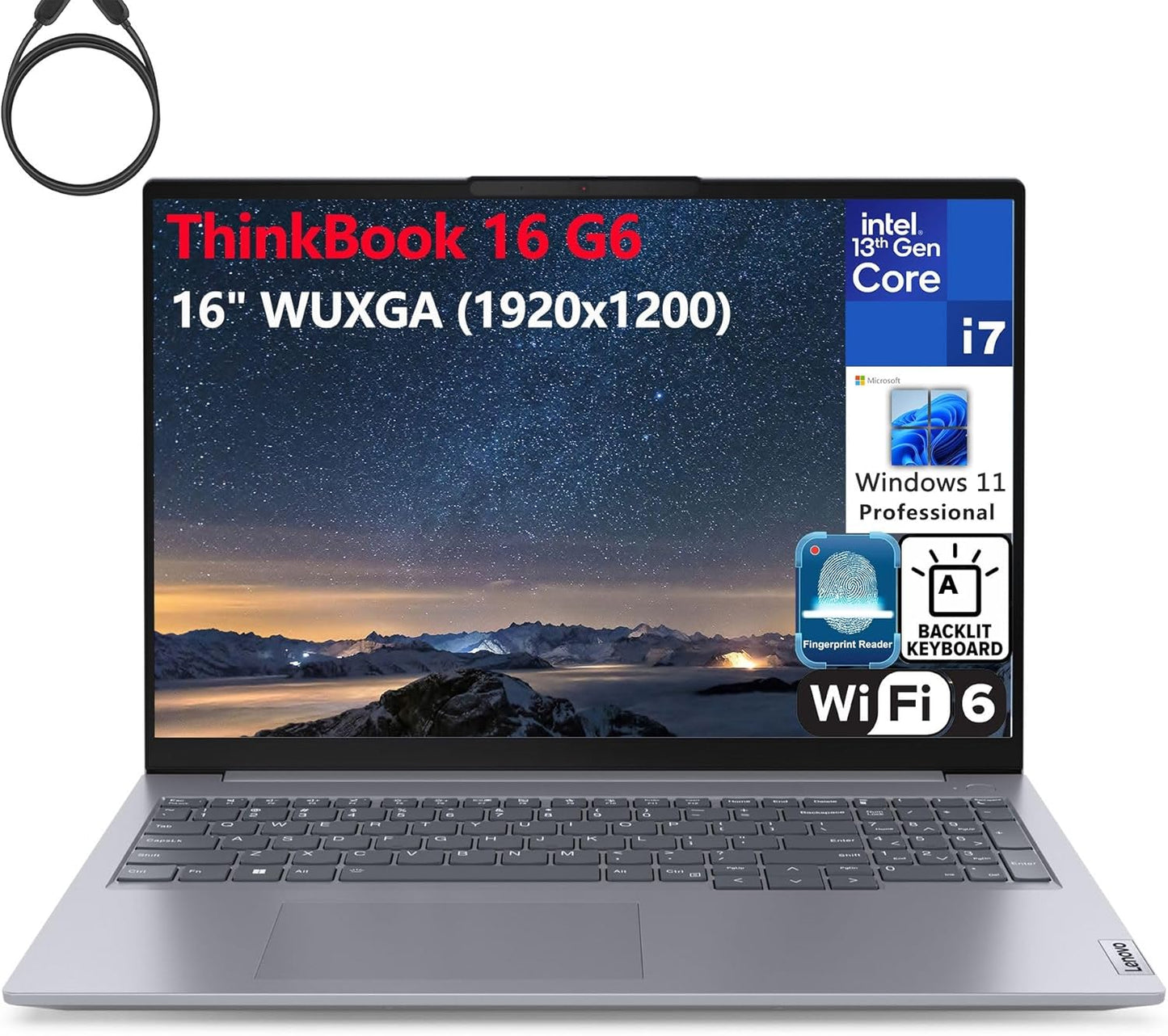Lenovo 16 G6 ThinkBook i7-13700H 32GB 1TB SSD 16" Laptop