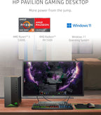 HP TG01-2022 Pavilion Gaming Desktop Ryzen 3 RX 5500 512GB SSD