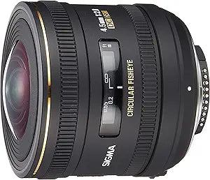 Sigma 486306 4.5mm Fisheye Lens Nikon DSLR