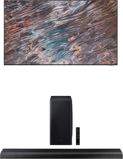 Samsung QN65QN800A 65" 8K TV HW-Q800A Soundbar Dolby Atmos Used