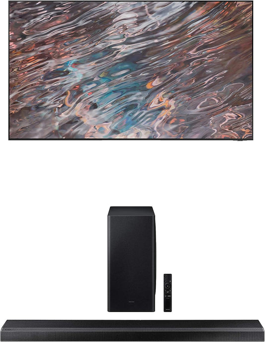 Samsung QN65QN800A 65" 8K TV HW-Q800A Soundbar Dolby Atmos Used
