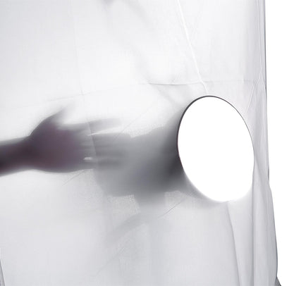Neewer 10089705 12x5ft White Seamless Diffusion Fabric