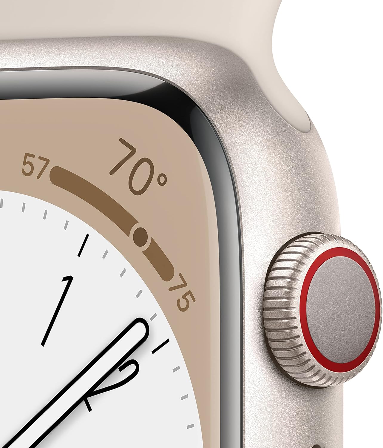 Apple MNVQ3LL/A Watch Series 8 45mm GPS Cellular (Renewed)