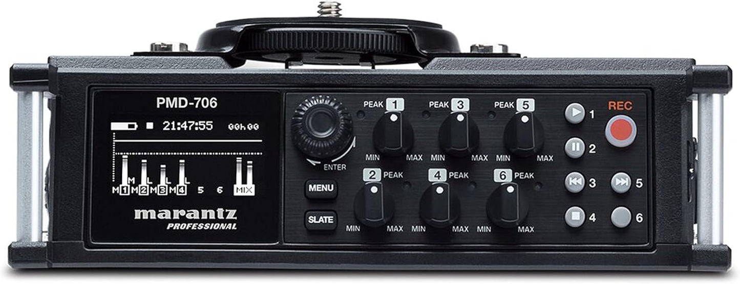 Marantz PMD-706 6-Channel DSLR Recorder 96kHz