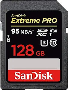 SanDisk SDSDXXG-128G-GN4IN 128GB Extreme PRO SDXC UHS-I Card — main product image