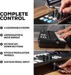 Alesis V61 MKII USB MIDI Keyboard Controller - 61 Velocity Keys