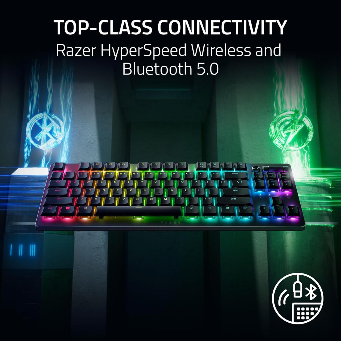 Razer DeathStalker V2 Pro TKL Wireless Optical Keyboard