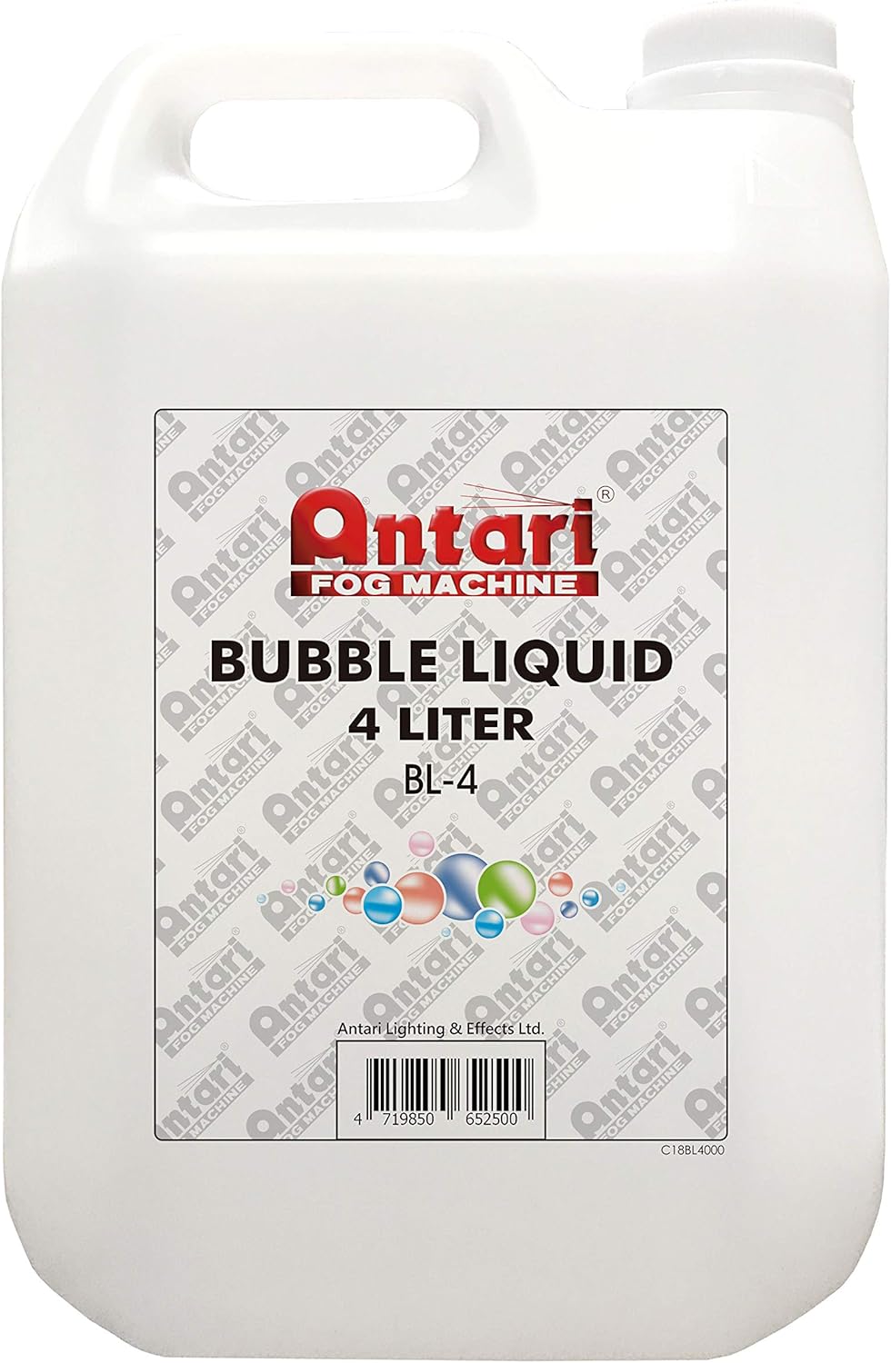 Antari BL-4 Bubble Liquid 4 Liter Non-Toxic