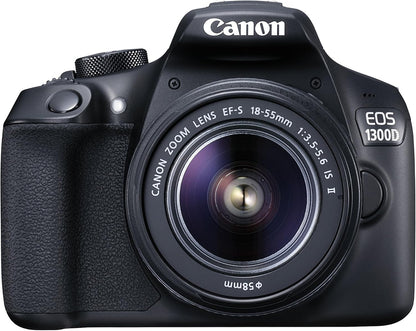 Canon eos EOS 1300D DSLR Camera with 18-55mm Lens (Renewed)