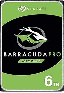 Seagate BarraCuda Pro 6TB SATA HDD