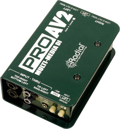 Radial Engineering R800 1115 ProAV2 Stereo Direct Box