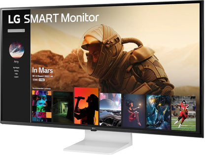 LG 43SQ700S-W.AUS 43" 4K UHD webOS Smart Monitor