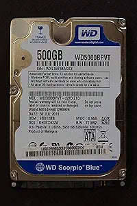Western Digital WD5000BPVT 500GB 2.5" SATA HDD